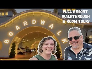 FULL Resort Tour of Disney's Boardwalk Inn! Updated Room Tour (2278), Luna Park Pool, Hidden Gems!