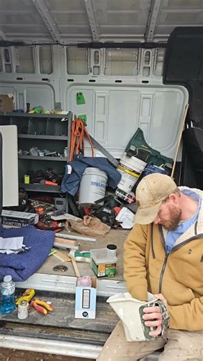 Donkey Ear Invasion! #donkey #animals #outdoors #cleaning #handyman #vanlife #fyp #viral #shorts