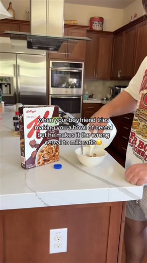 am I the only one who HAS to make my own bowl of cereal😩 | Special K