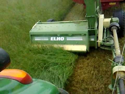 cutting doublechop silage