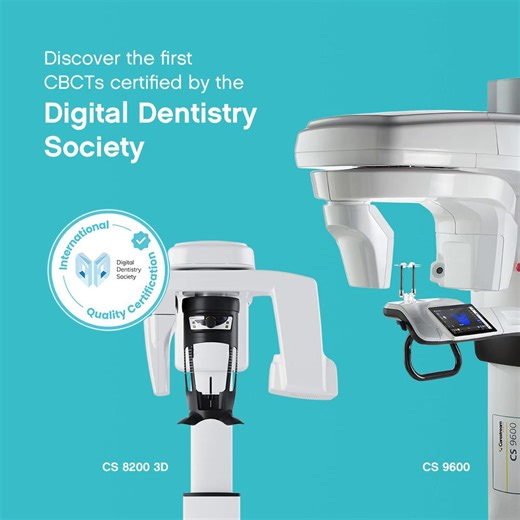 Does your CBCT meet the certified standard from the Digital Dentistry Society (DDS)? ✅Read more: https://ow.ly/hRbg50WUJZK #CarestreamDental #DDS #DigitalDentistrySociety #CBCT #CS9600 #CS82003D #3DImaging #DentalPrecision #DigitalDentistry | Carestream Dental | Facebook