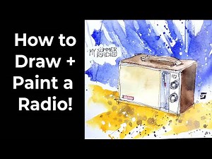 How to Draw a Simple Radio