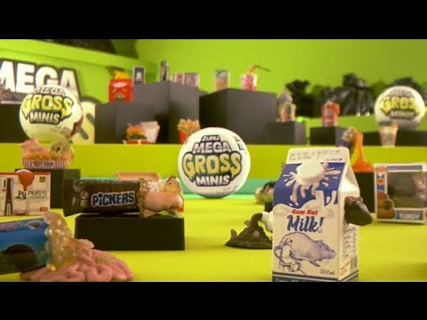 Your favorites mini brands made into gross jokes! ALL NEW 5 Surprise Mega Gross Minis out now!