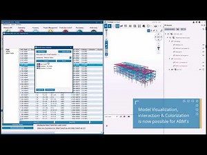 Advance Bill of Materials (ABM) Improvements in Tekla PowerFab 2025