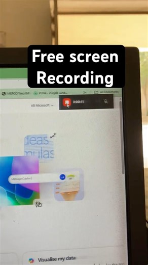 free screen recorder in windows || #shorts #yasirabbasIT #screenrecorder