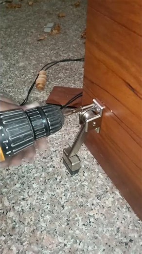 easy way to install door stopper|6inch stopper