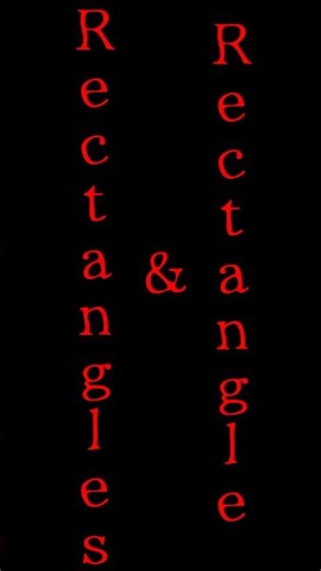 【#検索してはいけない言葉】「Rectangle & Rectangles」を一分で解説してみた #short #検索実況