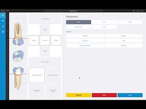 9. Teeth Restoration in single tooth view – derec® application walkthrough