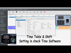 How to Assign Timetable and Shift to Employee In Check Time Software