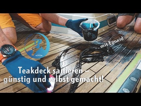 Renovating a teak deck – the affordable DIY solution