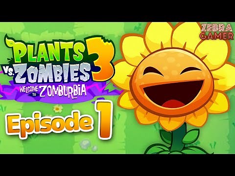 Plants vs. Zombies 3: Welcome to Zomburbia Gameplay Walkthrough Part 1 - New! Crazy Dave's House!