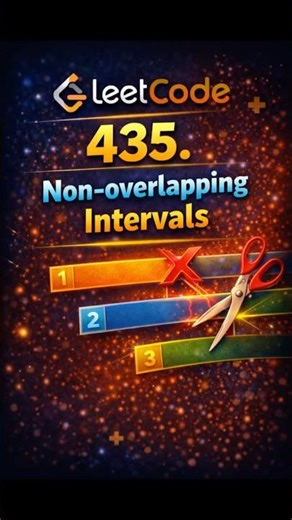 Non Overlapping Intervals | LeetCode Greedy Algorithm | DSA