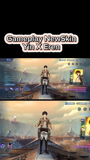 NewSkin Yin X Eren Gameplay in Mobile Legends