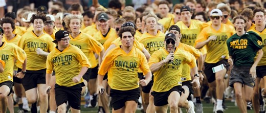 The lights. The noise. The passion. Football is back in Waco — and all is right in the world. #SicEm | Baylor Athletics