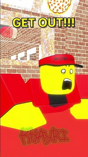 GET OUT!!! 😡🚪 #roblox #forsaken #shorts