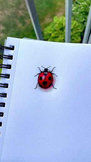 How to draw ladybugs ✨🐞 #ladybugs #ladybug #howtodraw #arttutorial #artvideos #drawingtutorial #drawingvideos @New Moon Princess