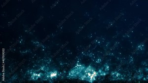 Microbial fuel and energy as future technology for bioelectricity. Sustainable electric power generation from live anaerobic digestion. Fluorescent luminal microorganism particles concept 3D animation