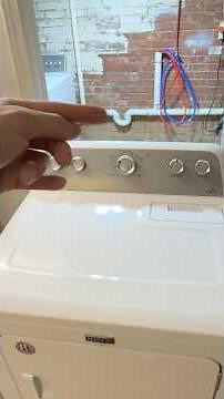 Maytag dryer won’t start?- Check this first. ￼
