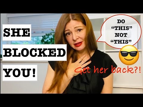 Get Her Back if She Blocked You? (No Contact Rule)