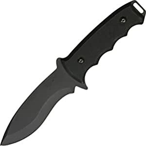 Bear OPS CC-200-B4-B Constant G10 Handle/Epoxy Coated with Kydex Sheath Knife, 9 3/8", Black