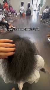 Have you ever wondered if you have low-density hair? Low-density hair means you have fewer strands per square inch. This can make it difficult to fully cover hair wefts when wearing sew-ins or other protective styles, even with extra leave-out. The good news is, with the right techniques and consistent care, you can still create the look of fuller styles while protecting your natural hair and supporting healthy new growth throughout your scalp.Ready to take your hair journey to the next level?📍
