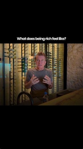What does being rich feel like?