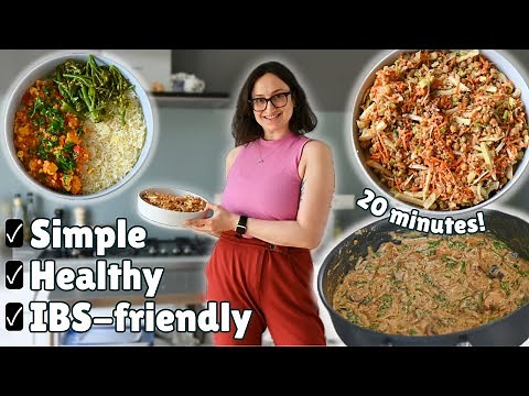 What I Eat for Balance with IBS | 20-Minute Gut-Friendly Vegan Recipes