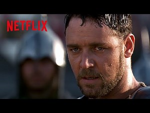 名シーン - 復讐に燃えるラッセル・クロウの鬼気迫る表情 | グラディエーター | Netflix Japan