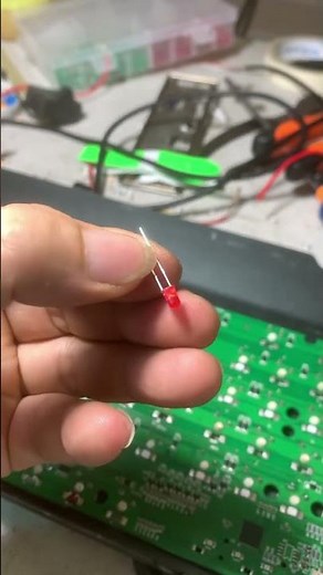 Mod led 3 mm thay led SMD bàn phím cơ #banphimcogiare #mod