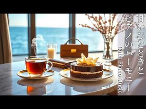 【Playlist】上質なピアノと甘いひととき 、海を望む朝のハーモニー｜モーニングルーティン・朝用BGM・作業用BGM
