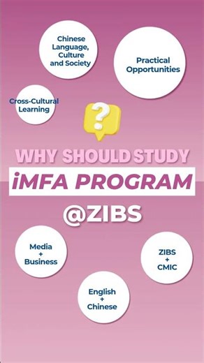 🎬 Create, Tell, Connect | Apply for iMFA @ ZIBS Now!