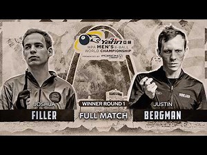 🇩🇪 FILLER vs BERGMAN 🇺🇸 ▸ Winner Round 1 ▸ 2026 Yalin WPA Men's 8-Ball World Championship