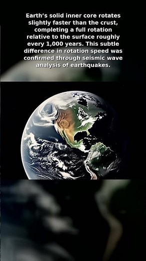 Earth's Inner Core Rotates Faster Than the Surface