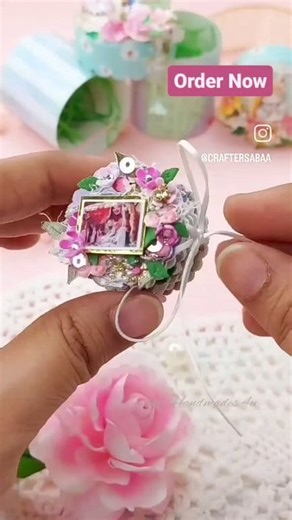 ✨ Miniature Album ✨ Can you believe this tiny album is just 1.25 inches in diameter? 😍💖 So adorable, yet full of charm! 🎥 I also have an exclusive online video course available for this Miniature Album – open for both national & international students. 🌍💻 📩 Orders are also accepted – you can own this little piece of art, lovingly handmade. 👉 Comment below if you’d like to know more details about the course or to place an order. Let’s create some miniature magic together! ✂️💫 #miniatureal