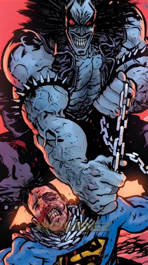 Is Lobo bigger than Superman? #dc #dccomics #superman #lobo #manofsteel #clarkkent #comicbook