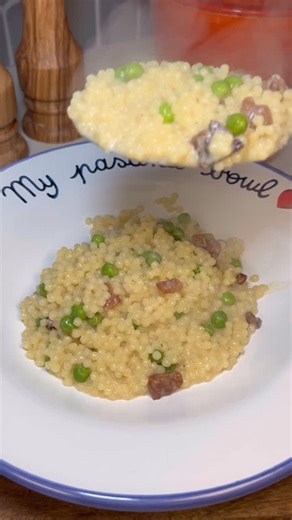 255K views · 1.7K reactions | Creamy Boursin Pastina with Peas and...