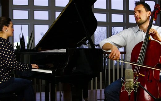 【Brooklyn Duo】 | 泪目，那些繁华又绚丽的爱情啊… 钢琴&大提琴合奏打雷姐《Young and Beautiful》