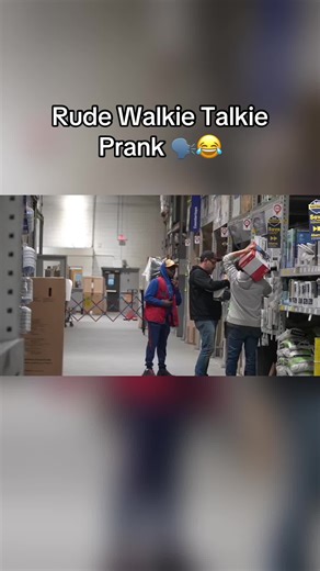 Rude Walkie Talkie Prank: Scaring Customers Seriously