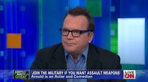 Tom Arnold on guns: "Bad things happen"