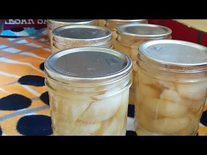 Canning ASIAN Pears