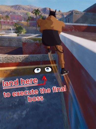 Mastering Precision: Parkour Challenge Against Final Boss