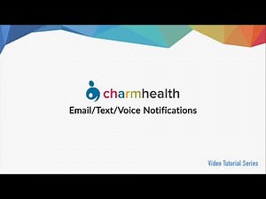 Email/Text/Voice Notifications