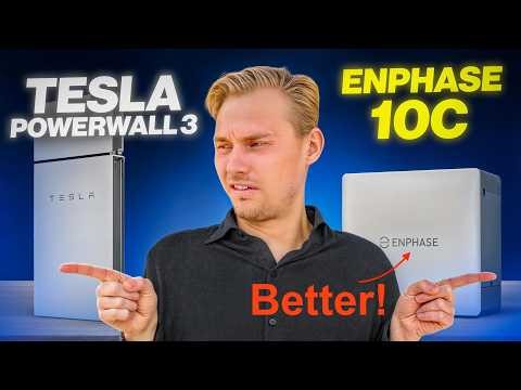 Tesla Powerwall 3 vs Enphase 10C Battery