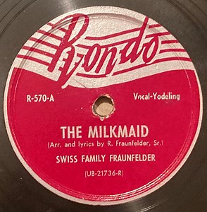 Swiss Family Fraunfelder - The Milkmaid / Yodel Polka