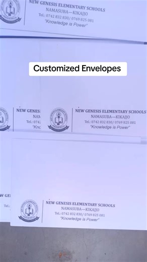 Branded envelopes that represent your business