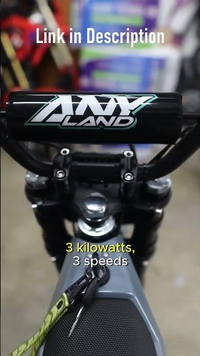 48v Electric Dirt Bike With a Design That Stops Traffic #anylandrevpro #electricbike