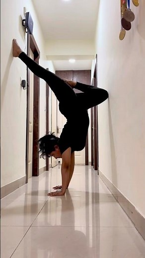 Standing Splits to Handstand Splits Flow | Wall-Assisted Practice for Strength & Balance