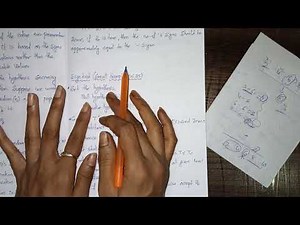 Sign test in Non parametric test// small and large sample //MCom semester 1/quantitative techniques.