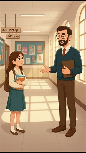 Simple English Conversation for Students -- First Day in School #learnenglish #english #dailyenglish