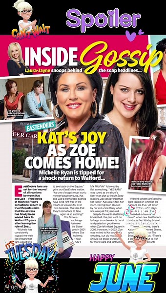‼️Soap spoilers for what’s to come next week! #itvx #itv2 #soapspoilers #soaps #thesoaplady #soapopera #emmerdale #coronationstreet #eastenders #uktv #uksoaps @Emmerdale @Coronation Street @bbceastenders